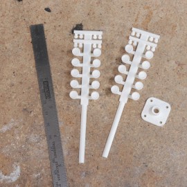 Make It RC 1/18 Scale Drag Racing Christmas Tree for Slot/RC Car Track, Diorama