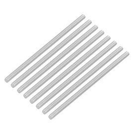 QUARKZMAN 16 Pieces Threaded Rods, M3 x 65 mm, 304 Stainless Steel, Threaded Rod with Metric Full Thread, M3-0.5 Thread Pitch for Furniture and Machine Assembly