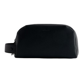Ted Baker LANIIS Recycled Leather Washbag Black