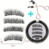Unbranded Magnetic Eyelash Kit 4 Pairs | Glue-Free | Reusable