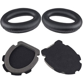 A20 Ear Pads Kit Compatible with Bose Aviation Headset X A20 A10 Headphones (Black)