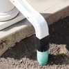 Downspout Adapter, Downspout Adapter Plastic Drain Adapter Replacement Downpipe Converter