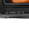 SPEC-D TUNING Black Housing Clear Lens Bumper Lights Compatible with
