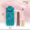 PLKTJOSA Chapstick Keychain Holder for Teens, Mini Lip Balm Pouch