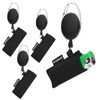 Retractable Lighter Holder Keychain with Belt Clip, Elastic Lighter Leash