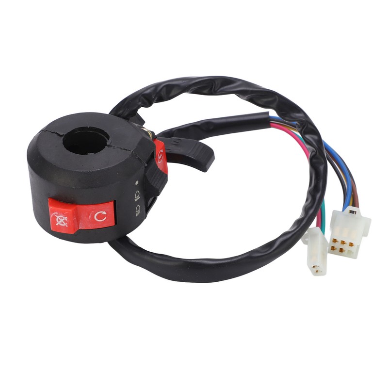 7wires 22mm Left Side Handlebar Kill Start Light Switch Choke
