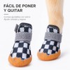 Zapatos para Perros Transpirables,4 Piezas Botas para Perro Transpirable Antideslizantes,Suelas