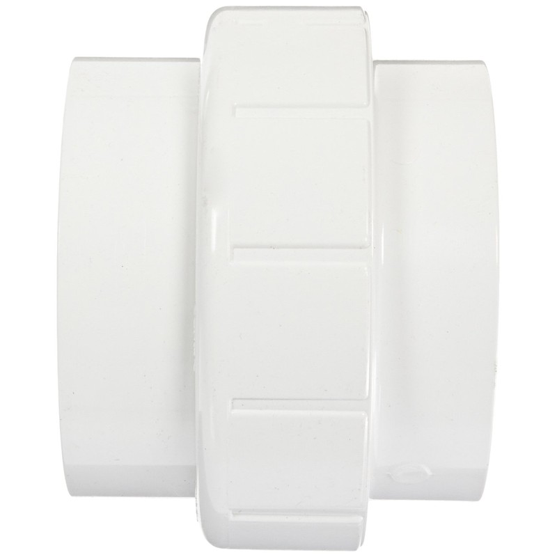 Spears 457 Series PVC Pipe Fitting, Union with Buna O-Ring,