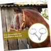 BIUDECO Durable Stainless Steel Horse Bit Tie Ring Heavy Duty