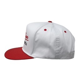 Rodeo Time Dale Brisby Nostalgia Braided Rope Adjustable Snapback Hat (US, Alpha, One Size, White)