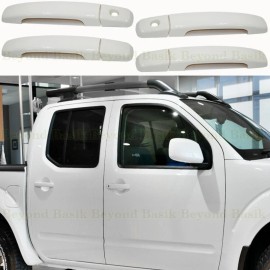 Torox For 2005-2021 Nissan Frontier 4 Door Handle COVERS 2KH No SMKH QAK GLACIER WHITE
