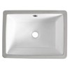 16 Inch Undermount Bathroom Sink Small Rectangle Undermount Sink White