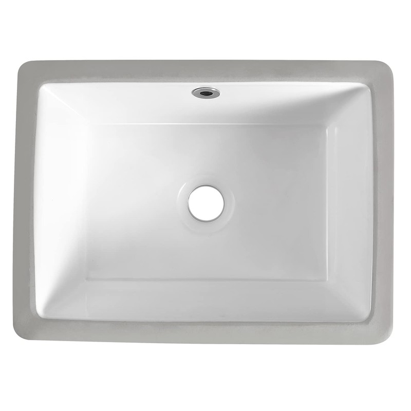 16 Inch Undermount Bathroom Sink Small Rectangle Undermount Sink White