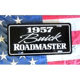 1957 Buick Roadmaster license plate car tag 57 Road Master riviera skylark