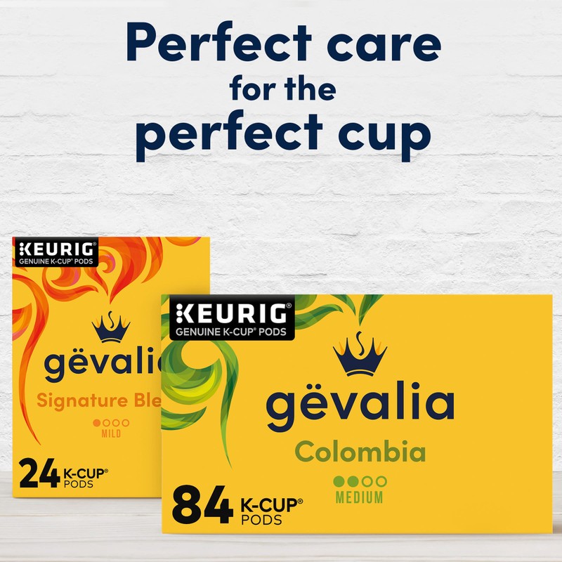 Gevalia Colombia K-Cup Coffee Pods, for a Keto and Low