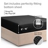 Queen Size Fitted Bed Sheet - Hotel Luxury Single Fitted