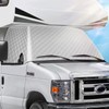 RV Windshield Cover Compatible with Class C Ford E450 1997-2025