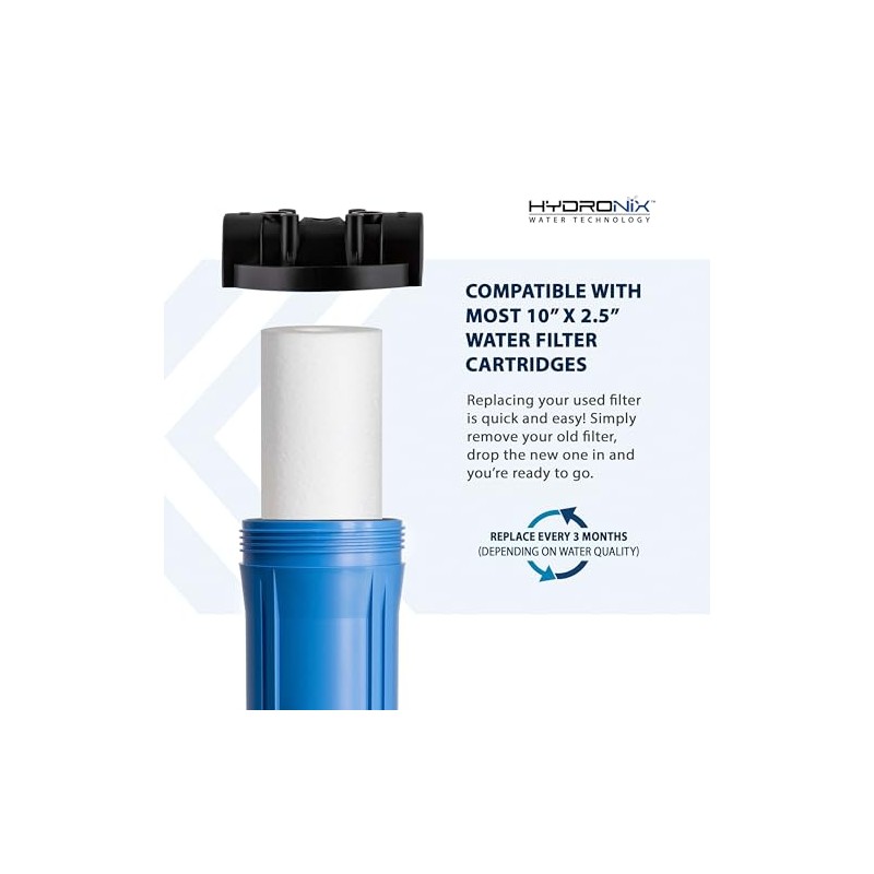 Hydronix SDC-25-1005 Whole House RO Reverse Osmosis Sediment Water Filter