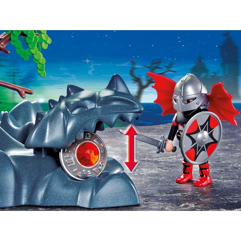 Playmobil - 4147 Dragon Rock Compact Set