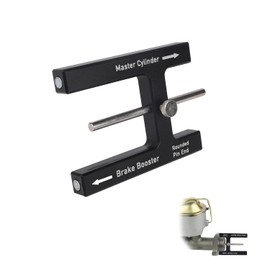 lasuroa Brake Booster Adjustment Tool, Aluminum Brake Adjustment Tool Pedal Depressor Tools Master Cylinder Push Rod Length Gauge for Most Brakes Boosters with Adjustable Pins