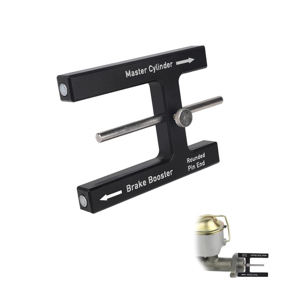 lasuroa Brake Booster Adjustment Tool, Aluminum Brake Adjustment Tool Pedal