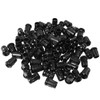 SQXBK Magic&Shell Diode Holder 100PCS 3mm Black Plastic Light-Emitting Diode