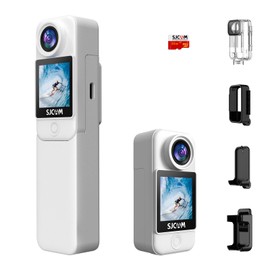 SJCAM C300 4K30fps Action Camera 3800mAh Battery Sport Camera with Touch Screen 8xZoom 96ft Underwater Camera Accessories Kit for Outdoors Activities