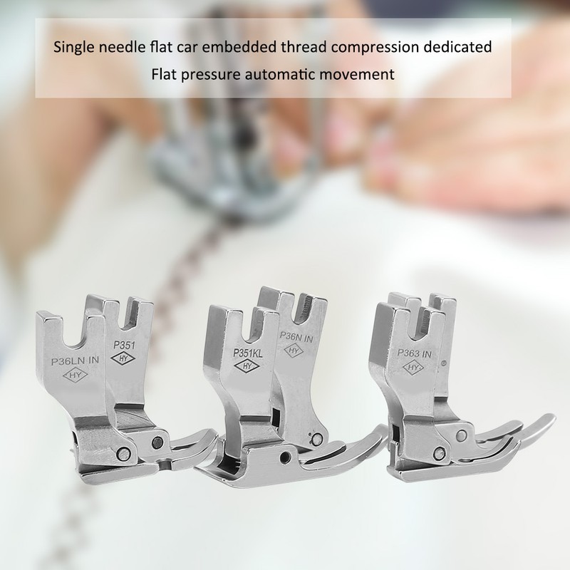 6PCs Presser Foot Single Needle Sewing Machine Accessories Industrial Spare