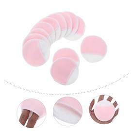 Mikinona 12pcs Cleansing Pad facial cleaning pads reusable cotton pads face cleansing rounds makeup pads rounds face pads for toner makeup accessories bamboo charcoal washable