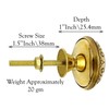 5MOONSUN5's Brass Door Knobs/Drawer Pulls Dresser Door Knobs/Pull and Push