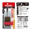Vessel RB5P2065-BL Rib Bit BL Double Ended + 0.08 x