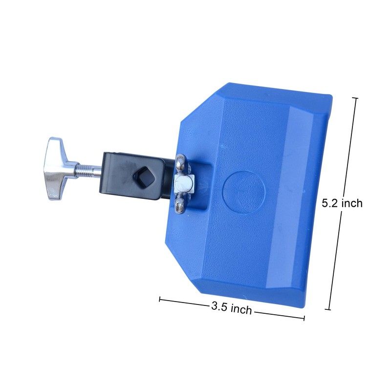 Plastic Musical Jam Block, Latin Percussion Instrument, Blue，Hand Percussion (Blue)