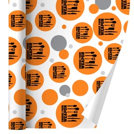GRAPHICS & MORE Choose Your Weapon Chef Baker Kitchen Tools Knife Spatula Gift Wrap Wrapping Paper Roll