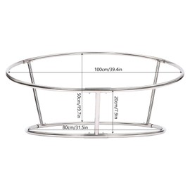 Newborn Photography Posing Stand, Stainless Steel Newborn Photoshoot Stand with 6 Clamps, Infant Photoshoot Background Station for Infant Boys Girls