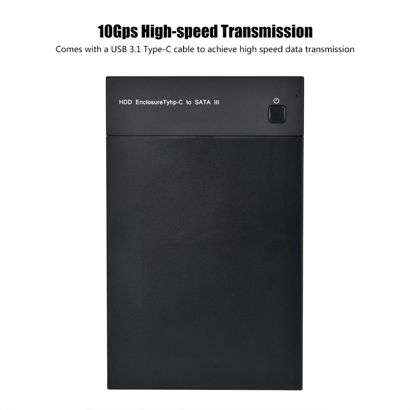 Universal High Speed Hard Disk Box 10Gbps 2.5/3.5" SATA HDD