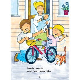 School Zone - The New Bike, Start to Read!® Book, Level 2 - Ages 5 to 7, Rhyming, Early Reading, Vocabulary, Sentence Structure, Picture Clues, and ... (School Zone Start to Read Book, Level 2)