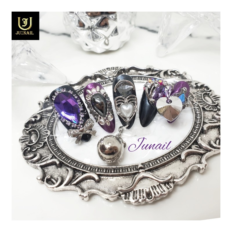 ❗Limited❗ Aurora handmade nail tips - Short Round Square /