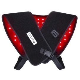 DGYAO Full Body Infrared Red Light Therapy Blanket with LED Panel & Heat Therapycolor: Black