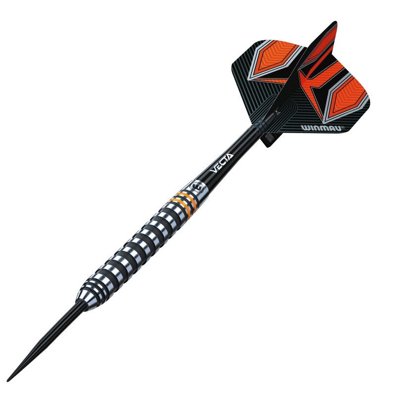 WINMAU Fury 28 Gram Tungsten Darts with Prism Flights and