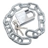 Security Chain Hardened 8mm Thick Shrouded Padlock Safety Chain Lock