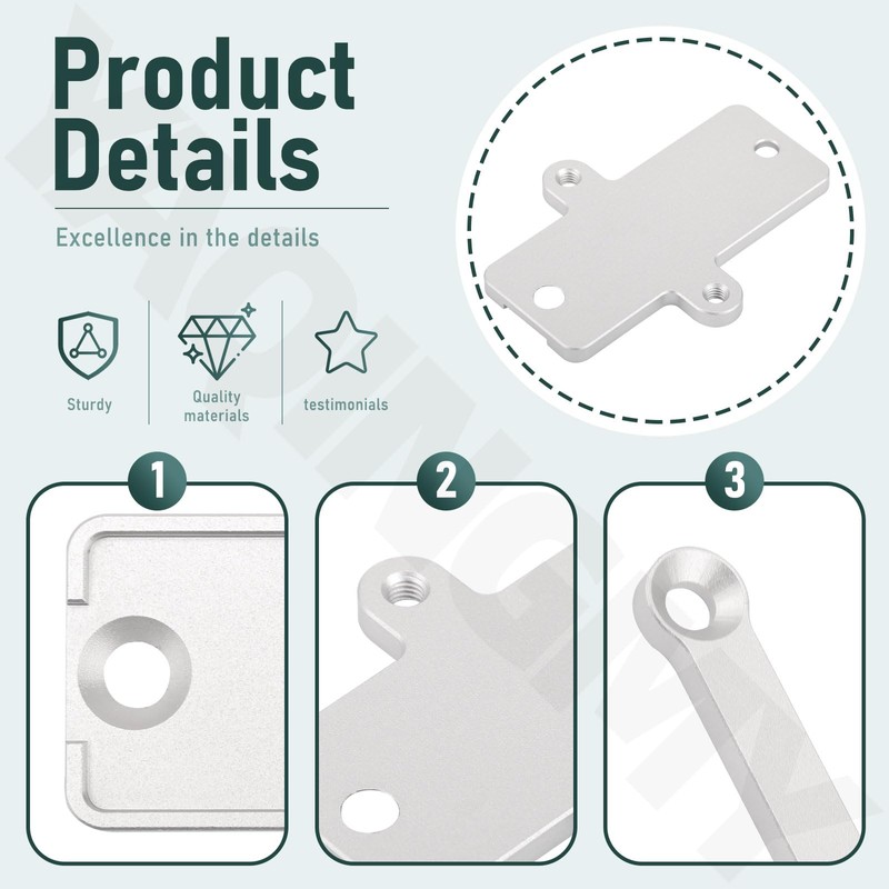 57824279 13577429 Sensor Mount/Bracket Compatible with GM Billet Flex Fuel