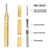 23PCS Hole Drilling Bit Set Stainless Steel Brass 1/4in Hex