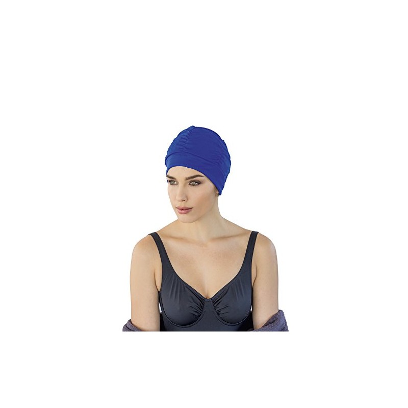 Fashy Stoffbadehaube, blau, 3403 50_50
