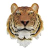 Private Label Bengal Tiger Head Mount Wall Statue Bust