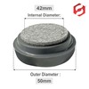 SUL Castor Caster Cup With Felt Pad Non Slip Floor