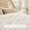 NEWCOSPLAY NEWCOSPLAY Throw Blanket for Couch Ivory Super Soft Flannel