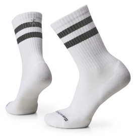 Smartwool Athletic Targeted Cushion Merino Wool Stripe Crew Socks for Men and Women
