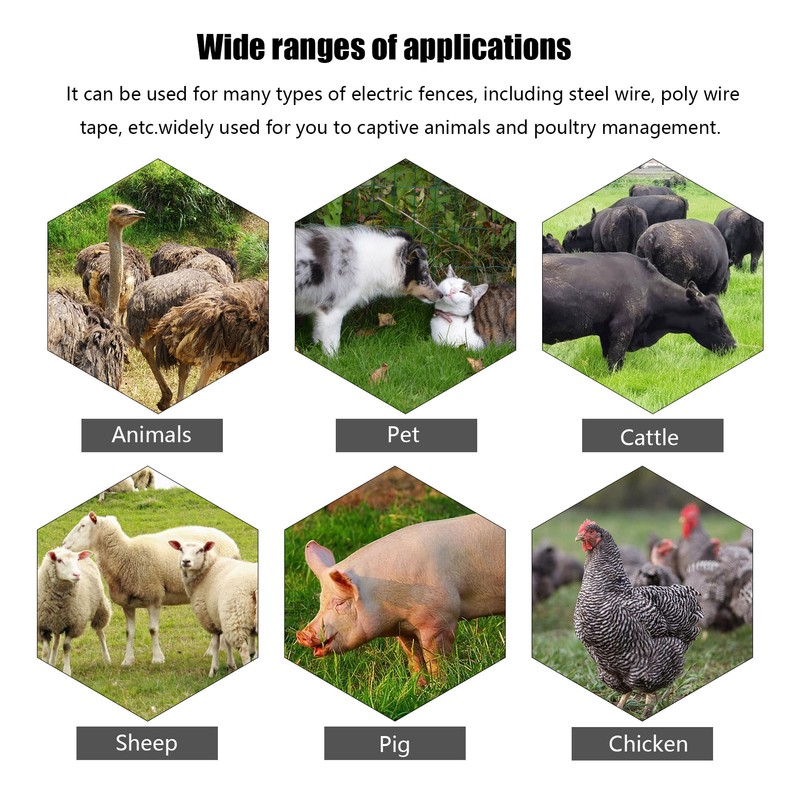 MLD-002 600V-7KV Fence Tester Home Garden Horse Livestock Electric Fence