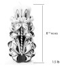 Home Decor Classic Black & Whit Carved Candle Gift for