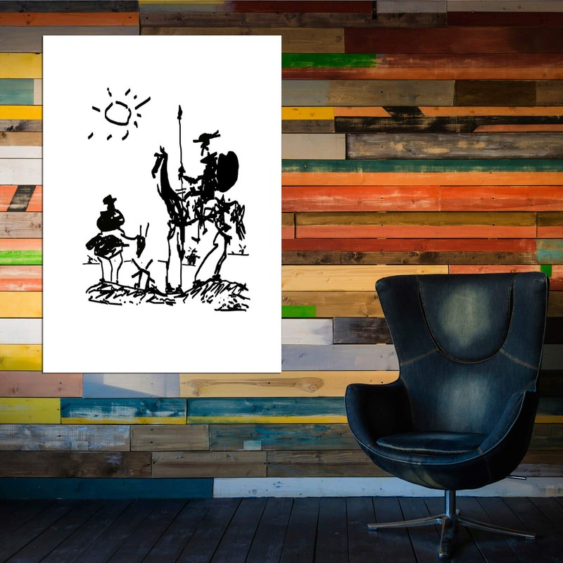 Spiffing Prints Pablo Picasso - Don Quixote - Small -
